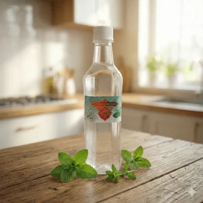 عرق نعنا نیم لیتری عرق نعنا درجه یک عرق نعنا دو آتیشه خرید عرق نعنا قیمت عرق نعنا